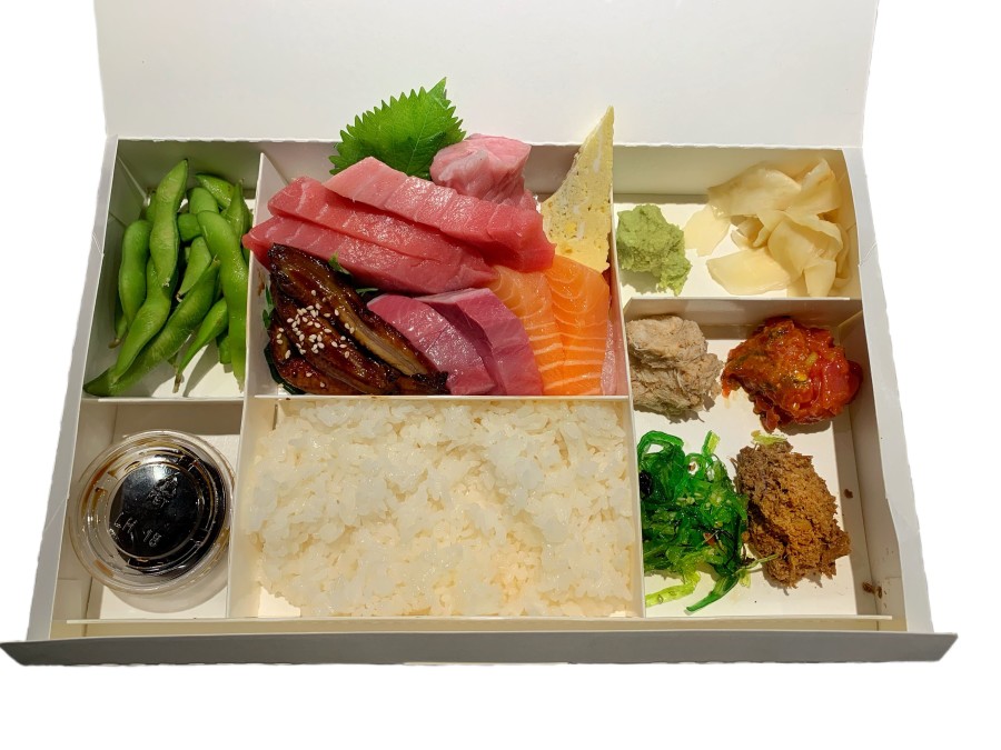 Mix Sashimi w/ Eel Bowl (46.95)